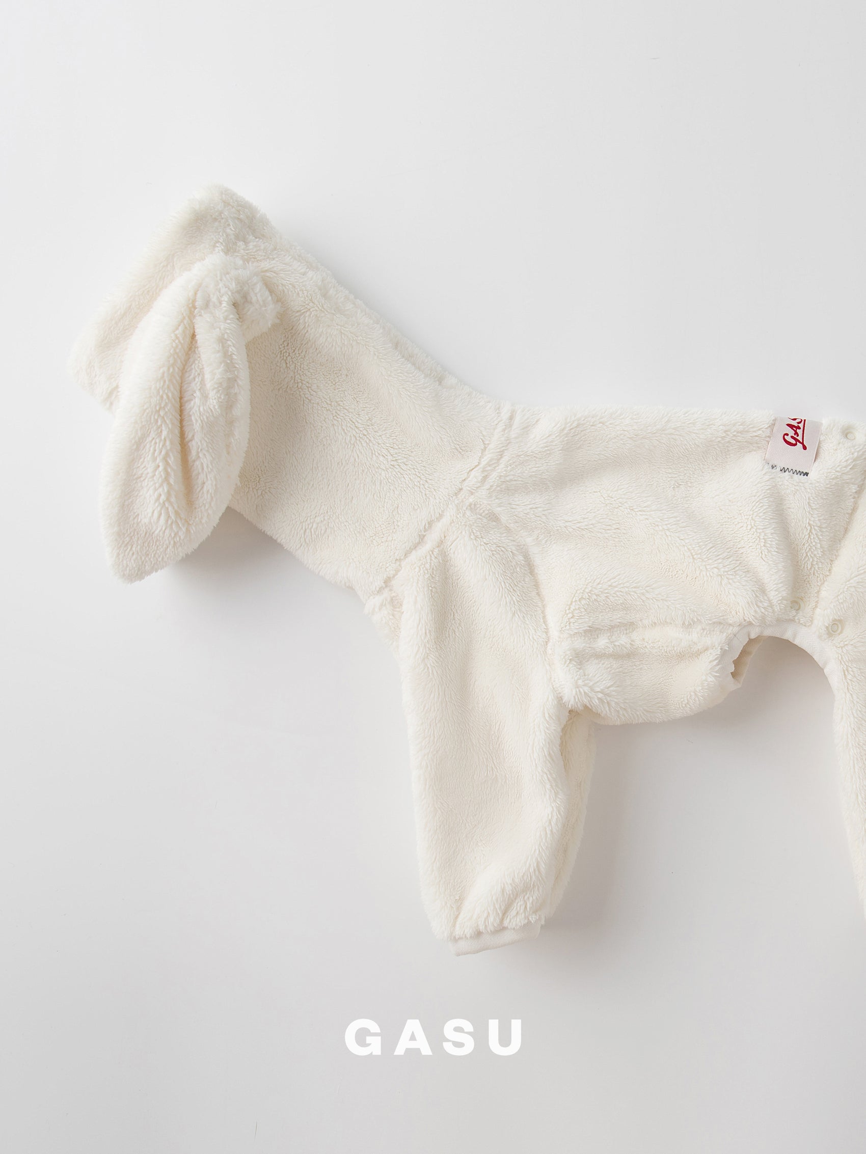 GASU Moi / [5 Colors] Detachable Bunny Ears Strong Conductive Fibers Jumpsuit