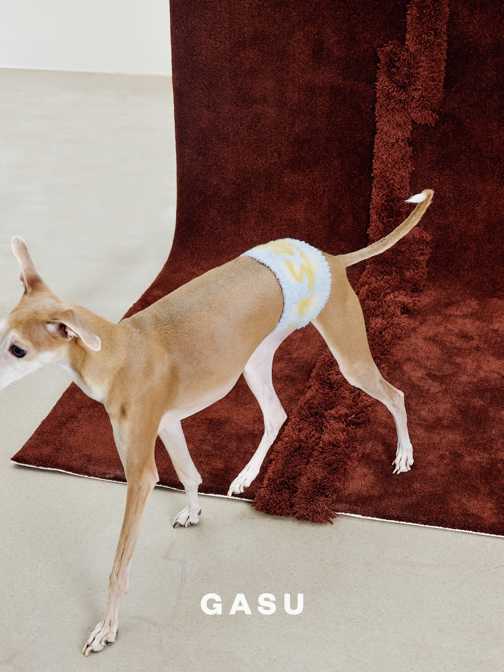 GASU Entourer / [2 colors] Anti-Static Soft Knit Fleece Belly-wrap