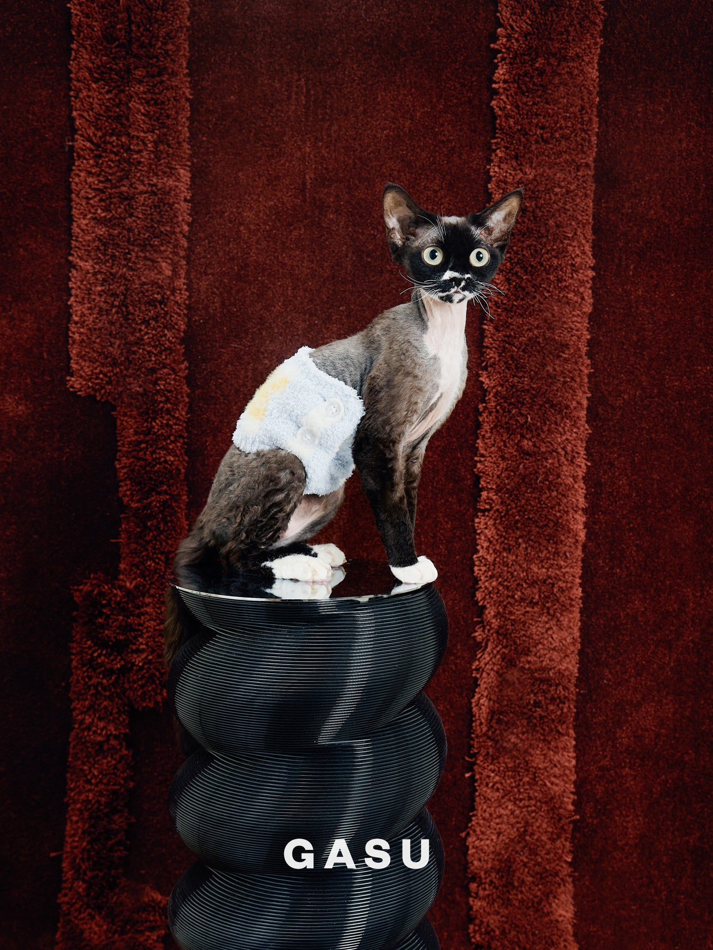 GASU Entourer / [2 colors] Anti-Static Soft Knit Fleece Belly-wrap