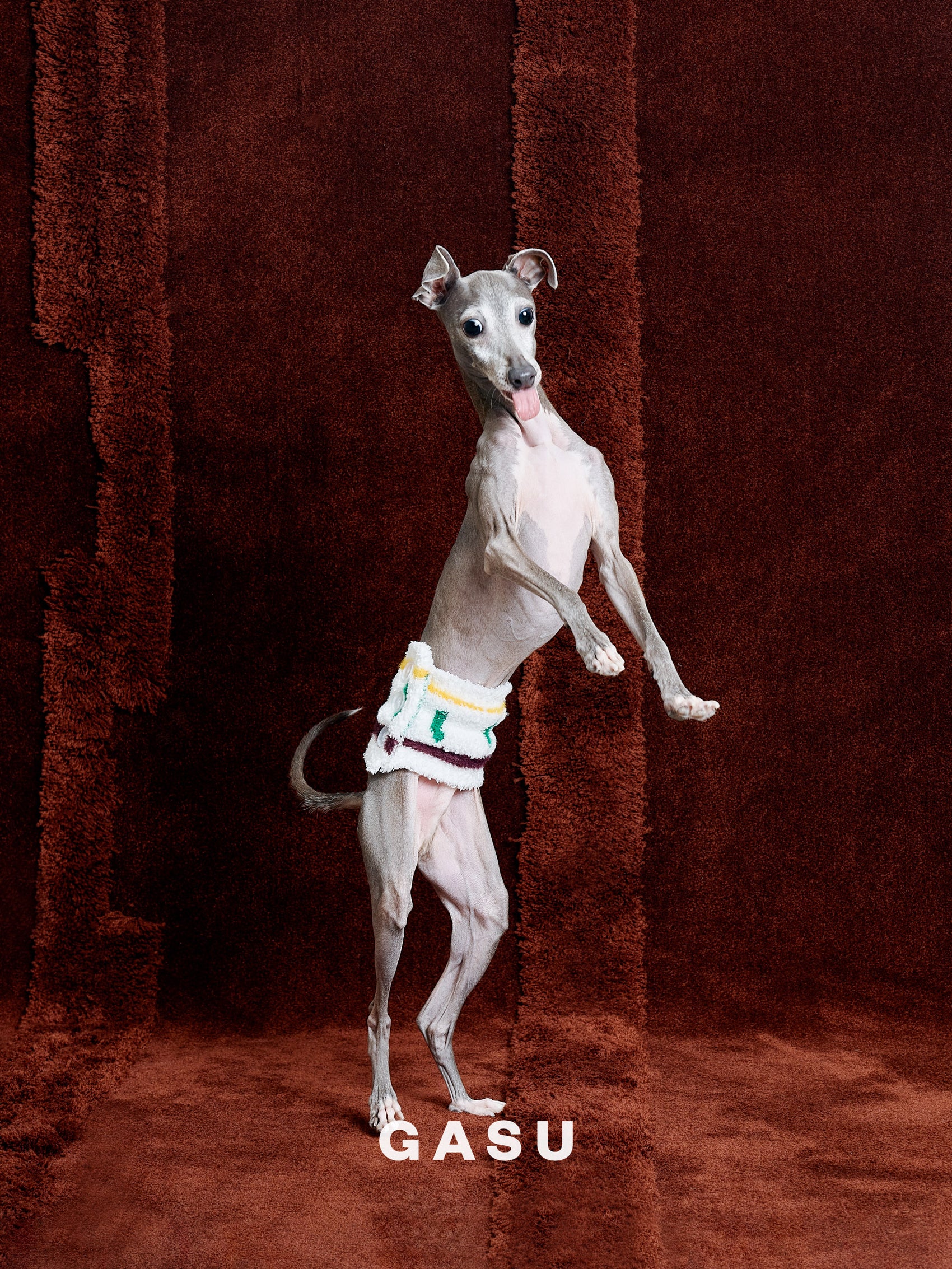 GASU Entourer / [2 colors] Anti-Static Soft Knit Fleece Belly-wrap