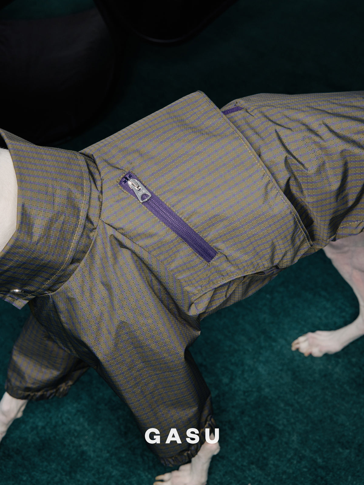 GASU Variété / [Foggy Forest] Waterproof Athletic Cape Jacket