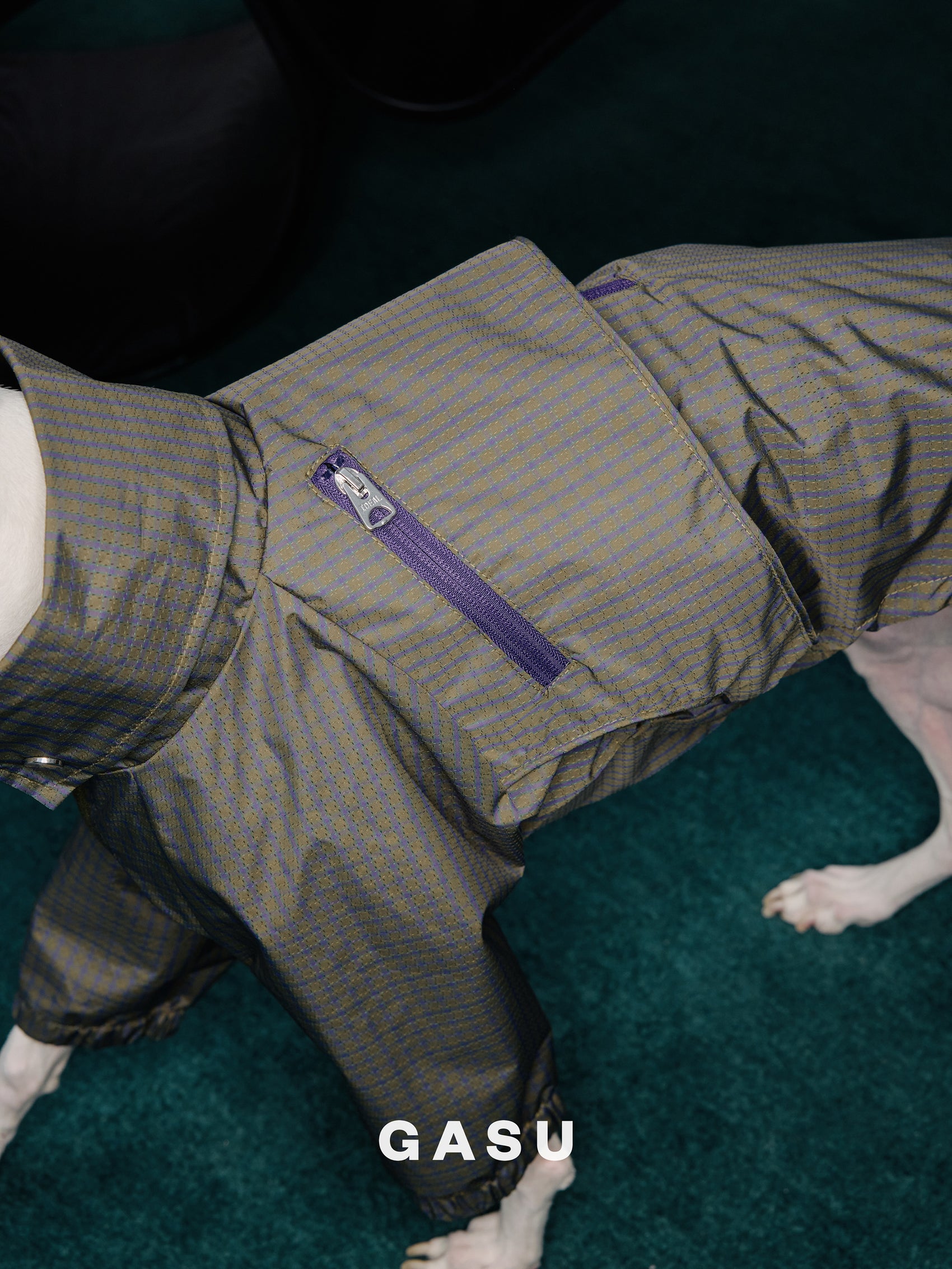 GASU Variété / [Foggy Forest] Waterproof Athletic Cape Jacket