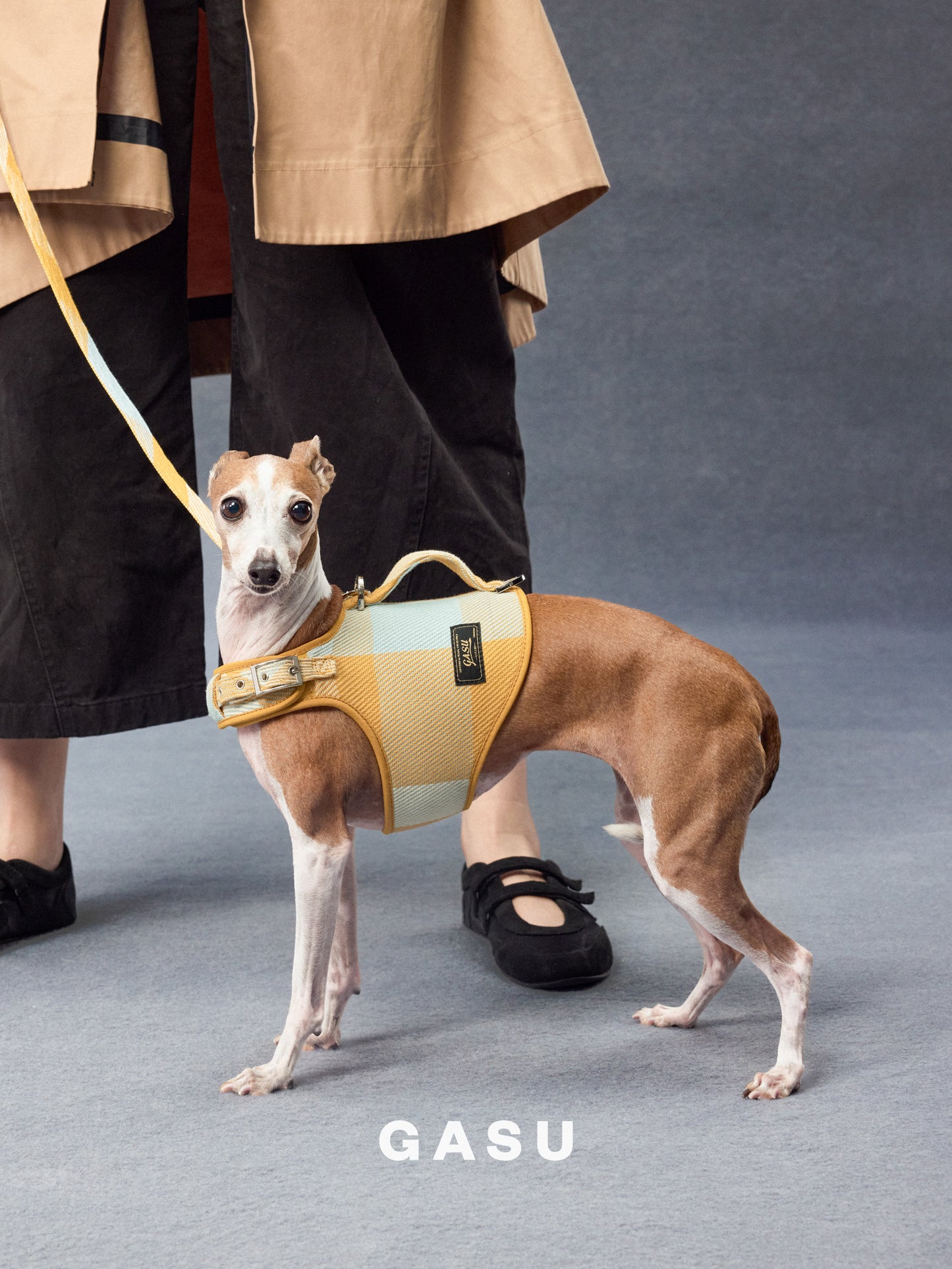 GASU Variété / [Sunwash Plaid] Structured Skin-friendly Breathable Adjustable Harness