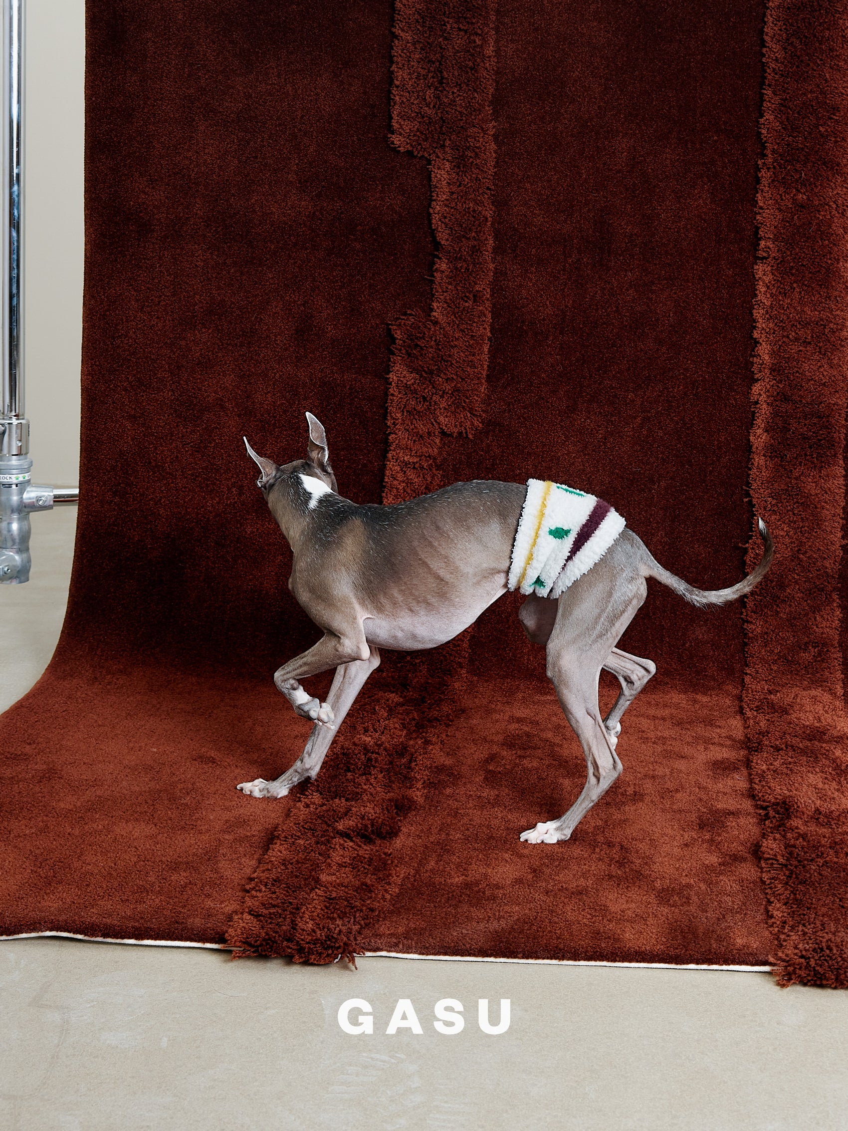 GASU Entourer / [2 colors] Anti-Static Soft Knit Fleece Belly-wrap