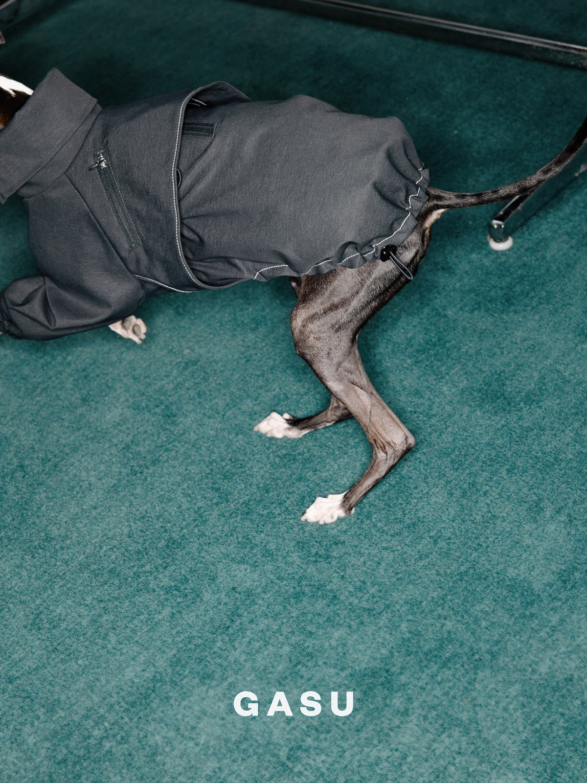 GASU Variété / [Urban Fade (Denim texture) ] Waterproof Athletic Cape Jacket