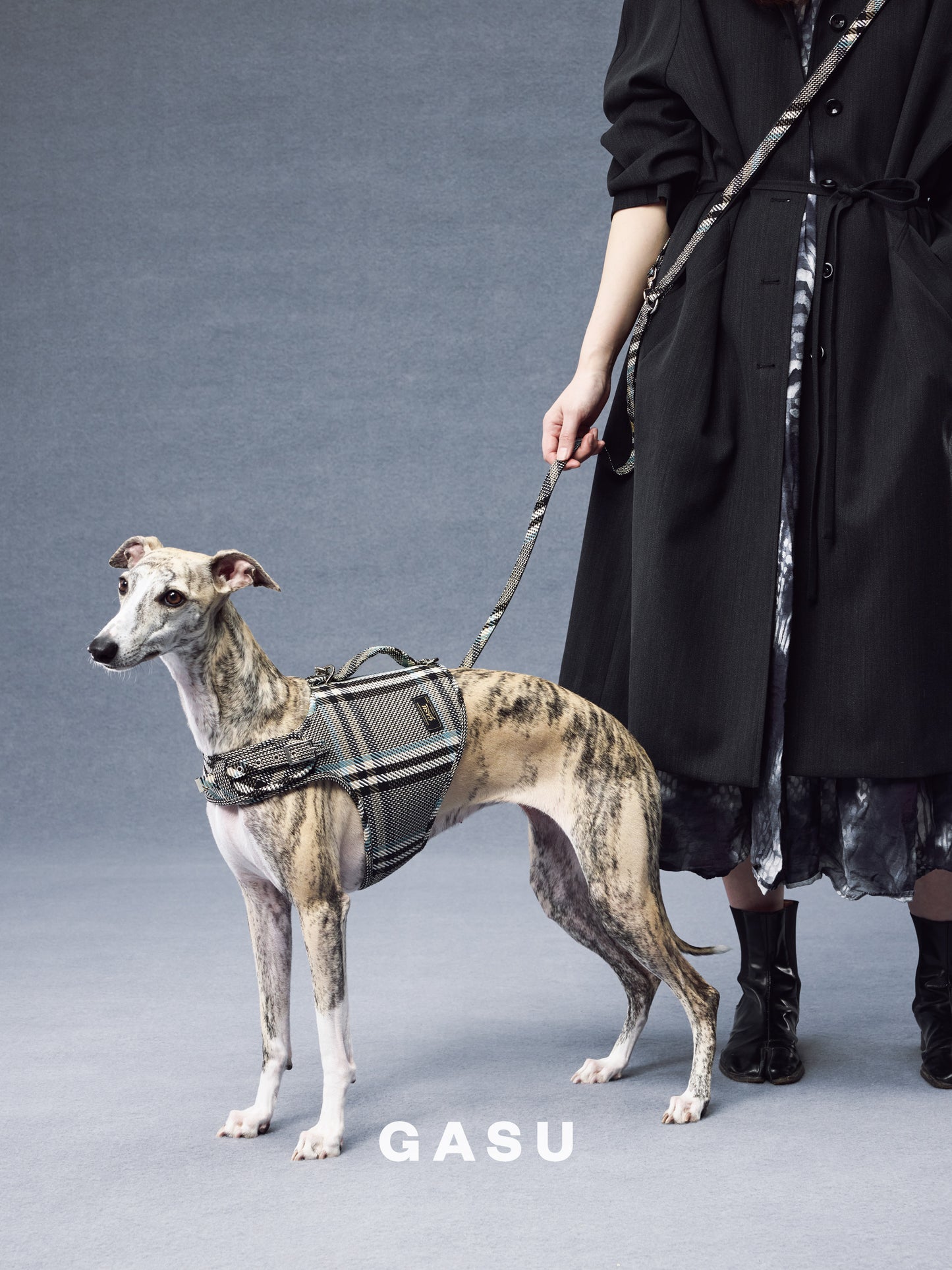 GASU Variété / [Stone Blue] Structured Skin-friendly Breathable Adjustable Harness