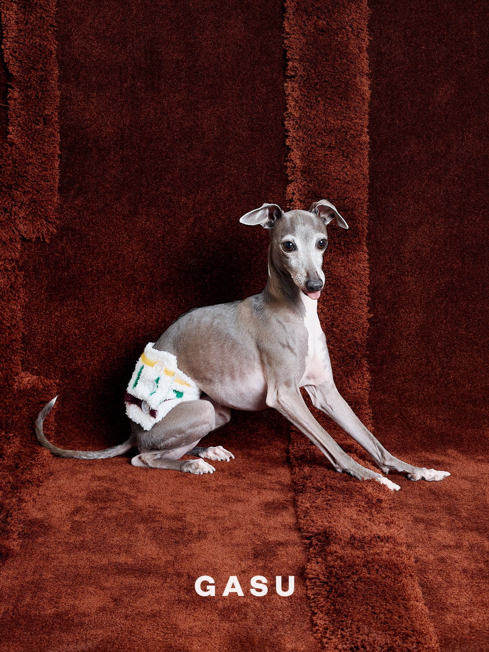 GASU Entourer / [2 colors] Anti-Static Soft Knit Fleece Belly-wrap