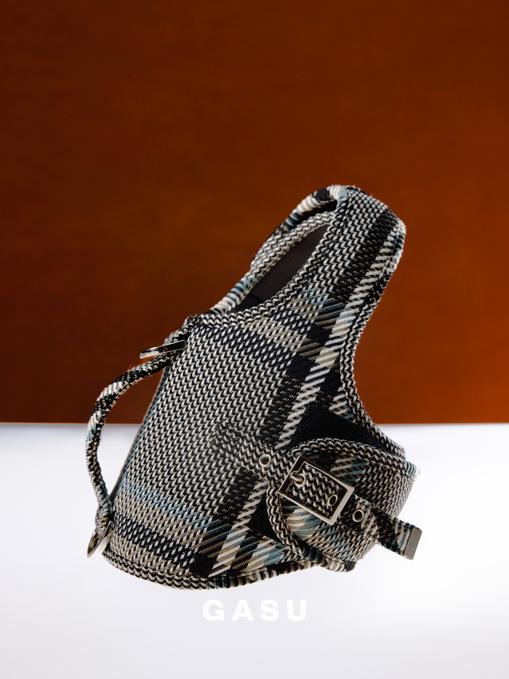 GASU Variété / [Stone Blue] Structured Skin-friendly Breathable Adjustable Harness