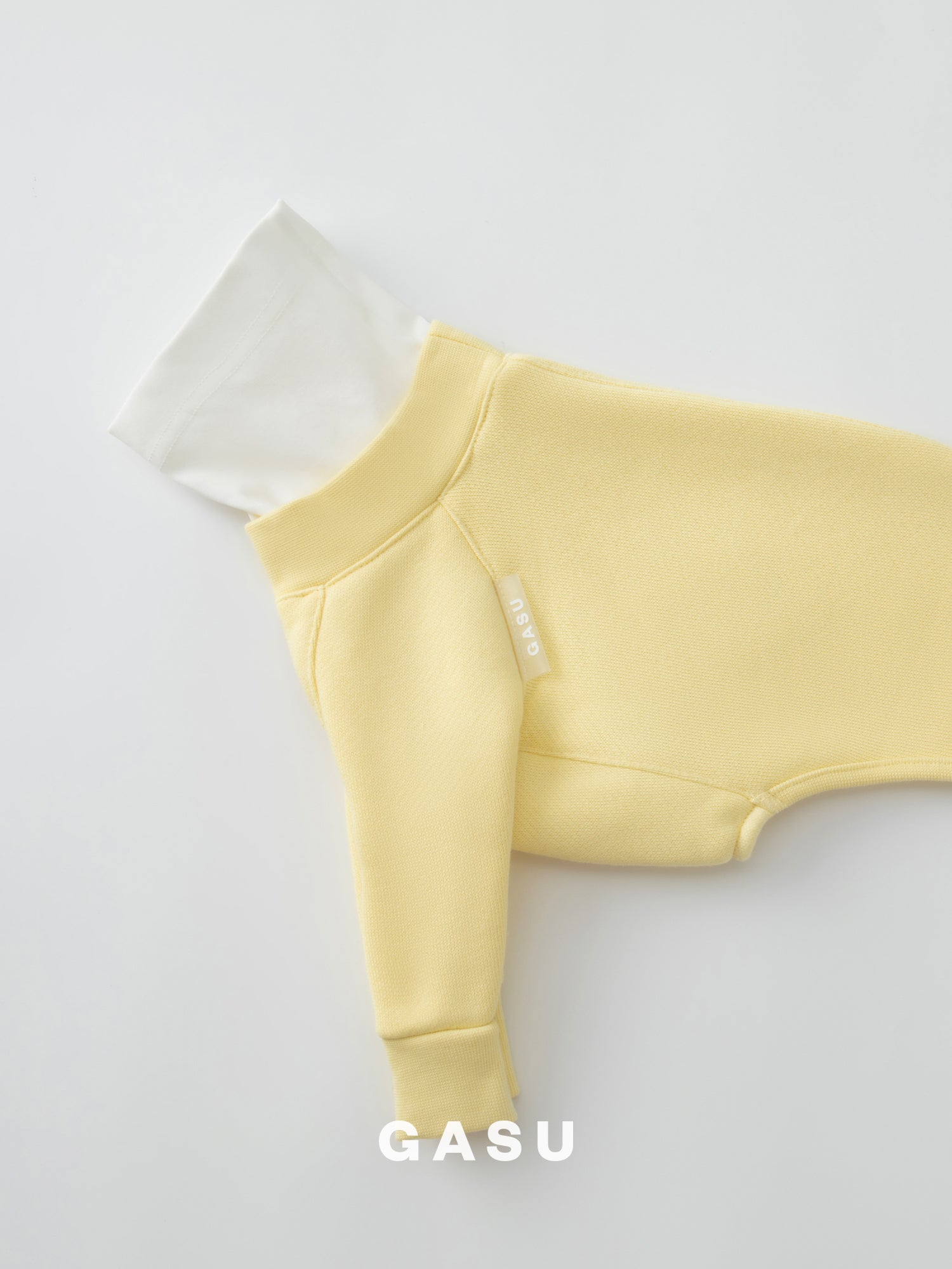 GASU Svelte / [3 Colors] Fleece Thick 2-Leg Shirt