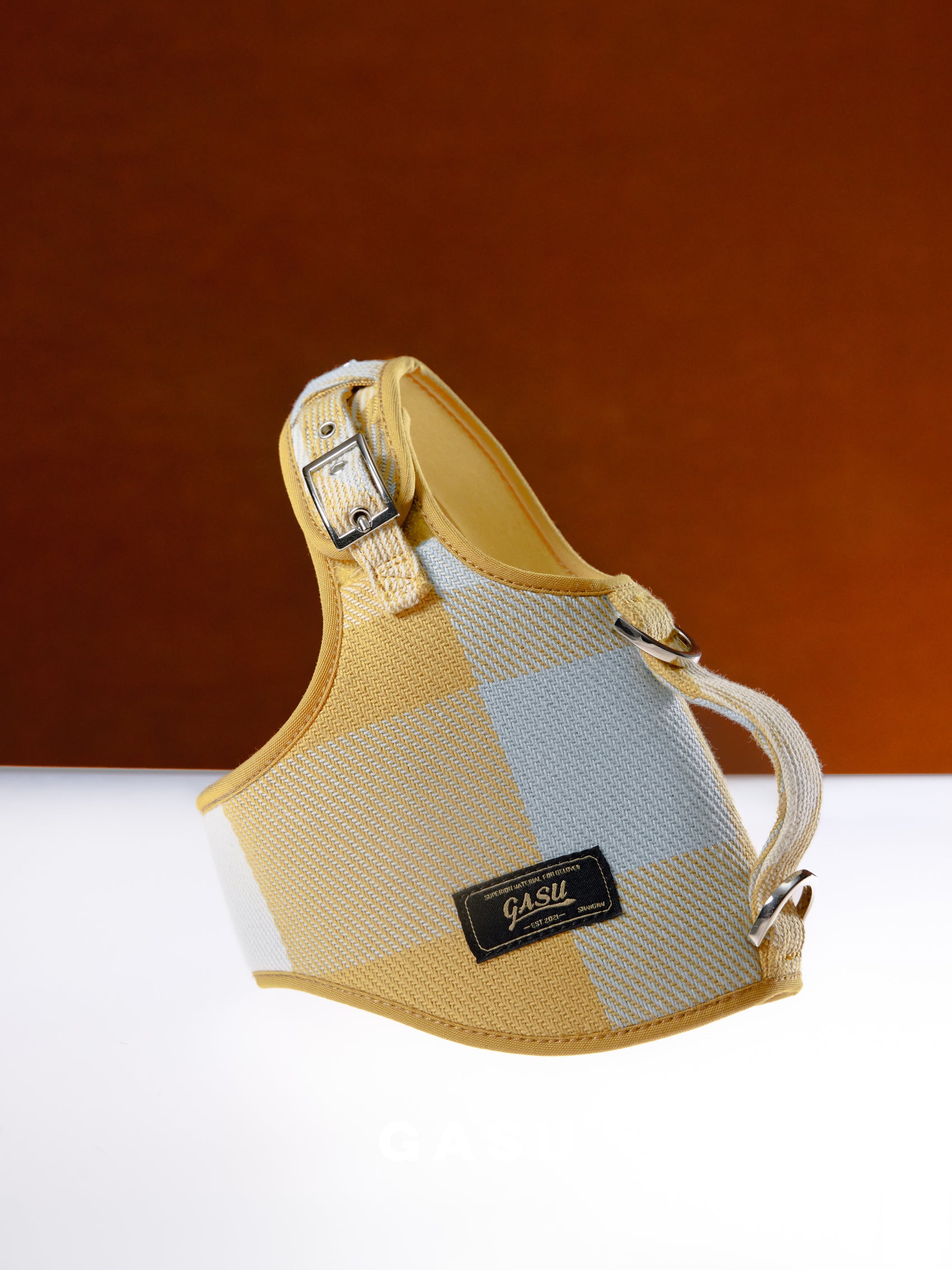 GASU Variété / [Sunwash Plaid] Structured Skin-friendly Breathable Adjustable Harness
