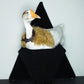 GASU Couronne / [3 Colors] Handcrafted Faux Fur Leather Cloak