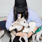 GASU Moi /  [4 Colors] Small Letters Embroidered Pet & Human Sunshade Baseball Cap