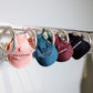 GASU Moi /  [4 Colors] Small Letters Embroidered Pet & Human Sunshade Baseball Cap