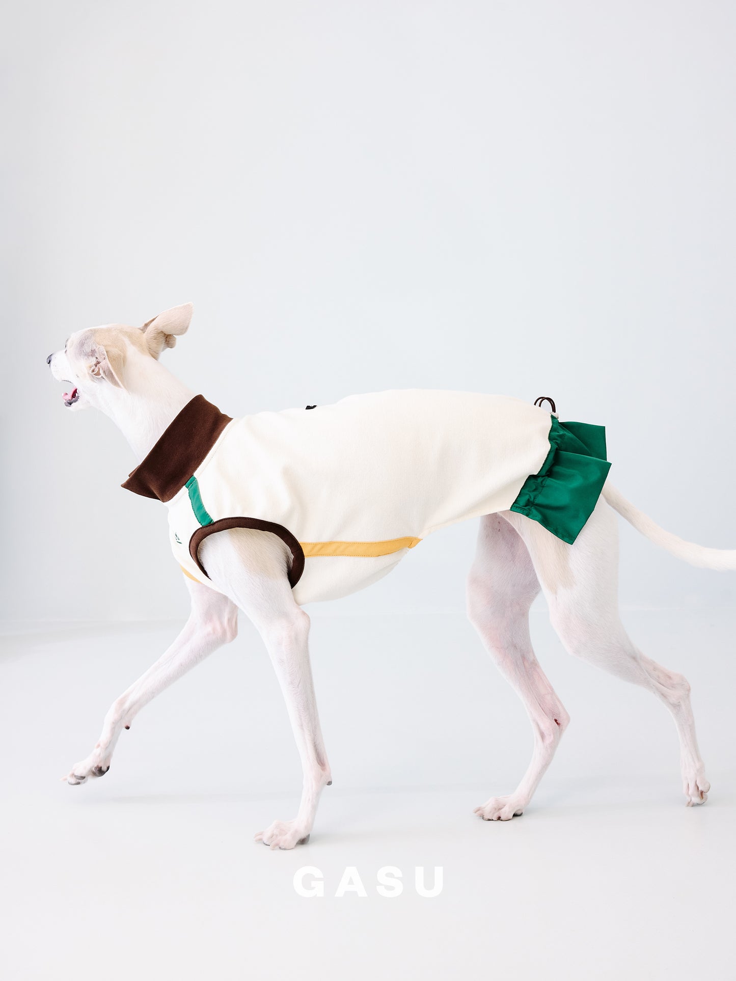 GASU Variété /  [2 Colors] Color Block Athletic Vest Dress