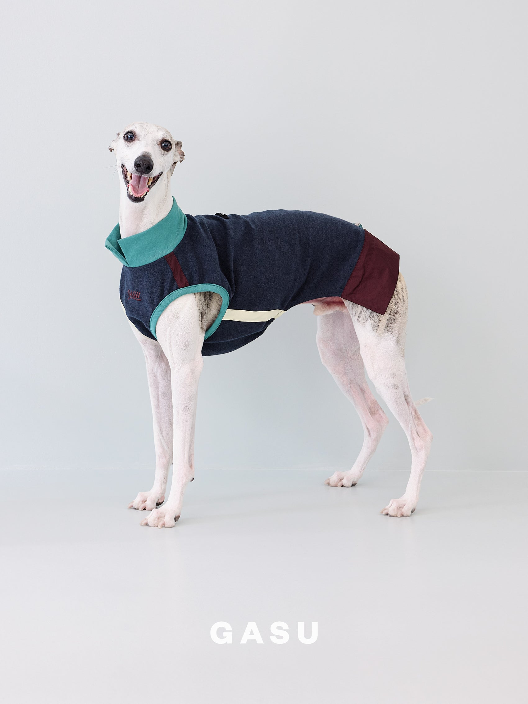 GASU Variété /  [2 Colors] Color Block Athletic Vest Dress
