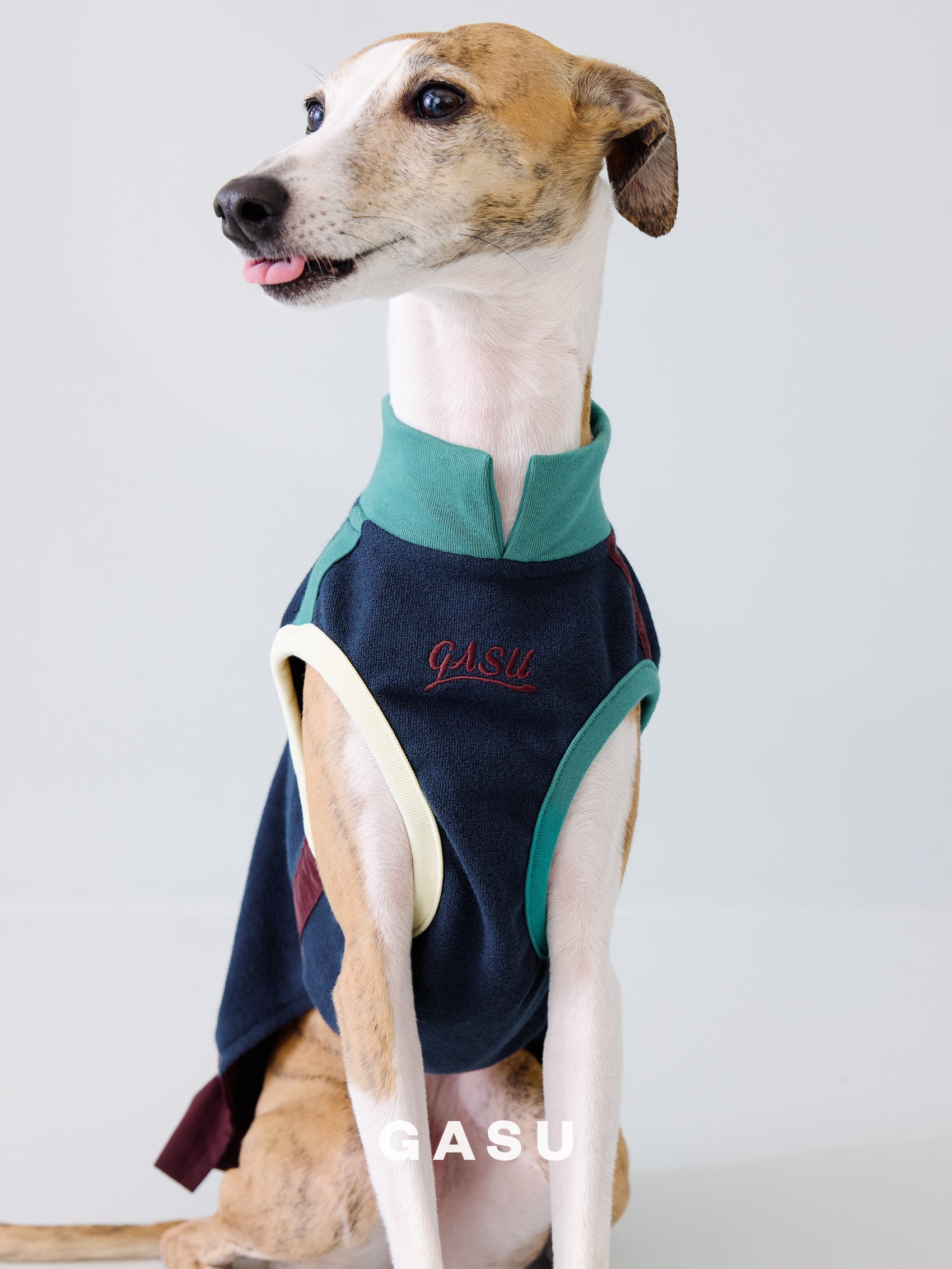 GASU Variété /  [2 Colors] Color Block Athletic Vest Dress