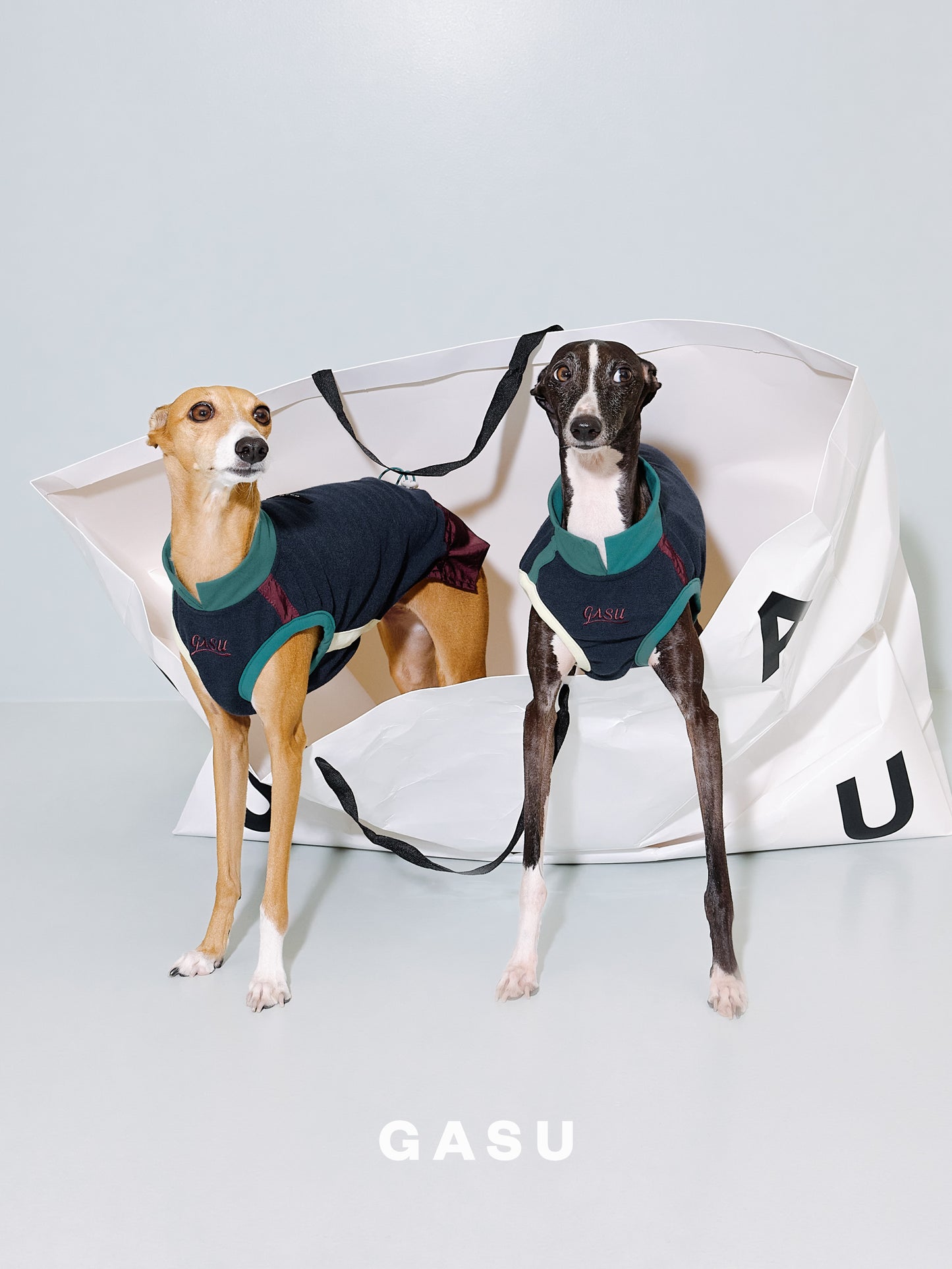 GASU Variété /  [2 Colors] Color Block Athletic Vest Dress