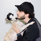 GASU Moi /  [4 Colors] Small Letters Embroidered Pet & Human Sunshade Baseball Cap