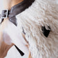 GASU Couronne / [3 Colors] Handcrafted Faux Fur Leather Cloak