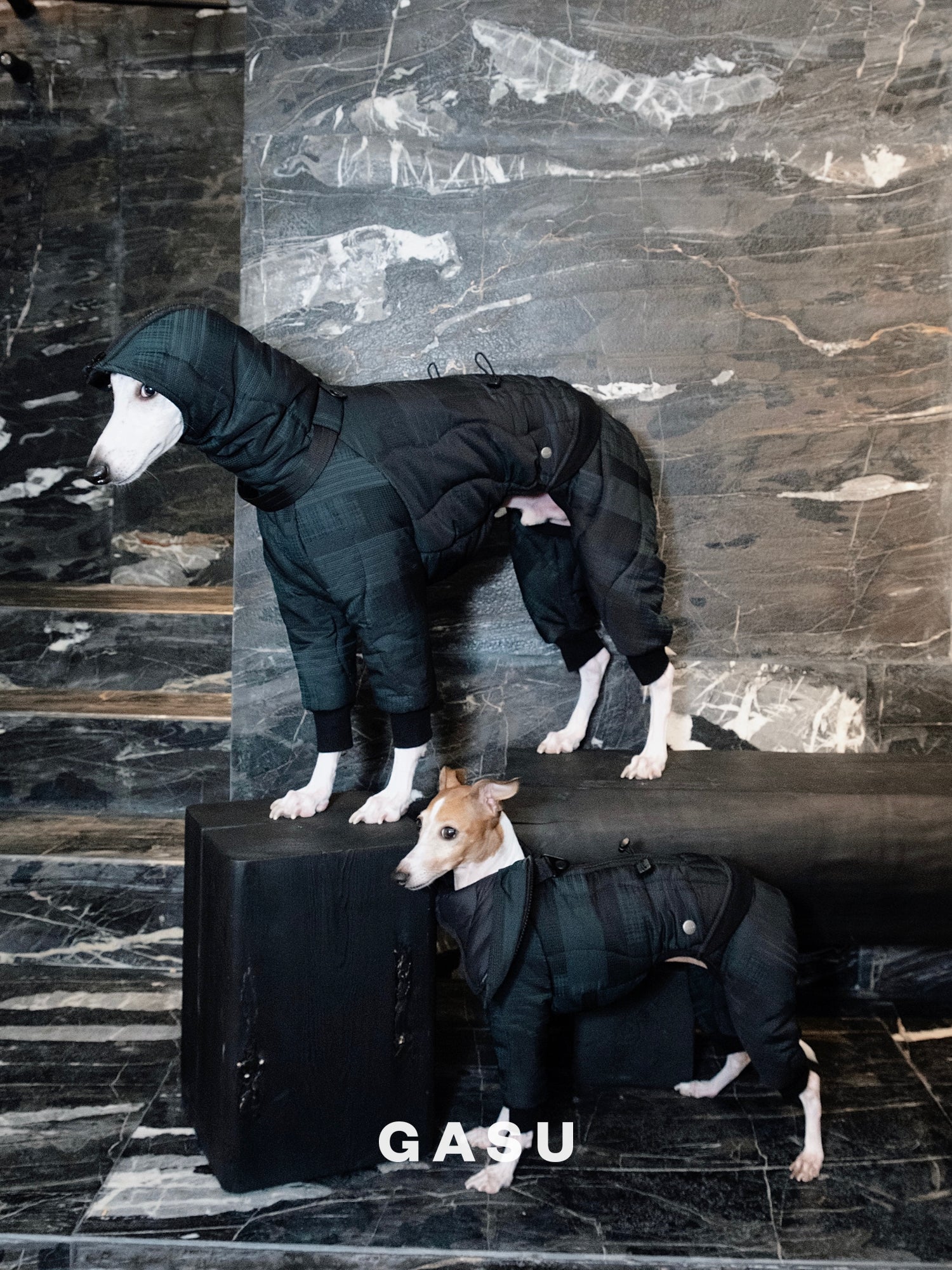 GASU Assembler / [Emerald Obsidian] 3M Thinsulate™ Antistatic Thermal Quilted 4-leg Jumpsuit