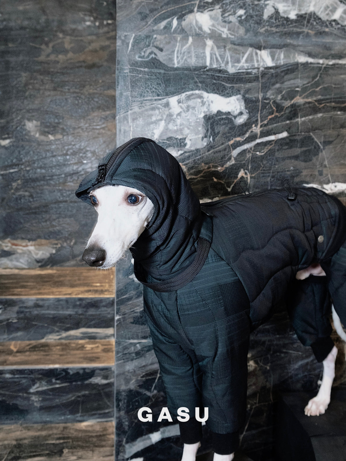 GASU Assembler / [Emerald Obsidian] 3M Thinsulate™ Antistatic Thermal Quilted 4-leg Jumpsuit
