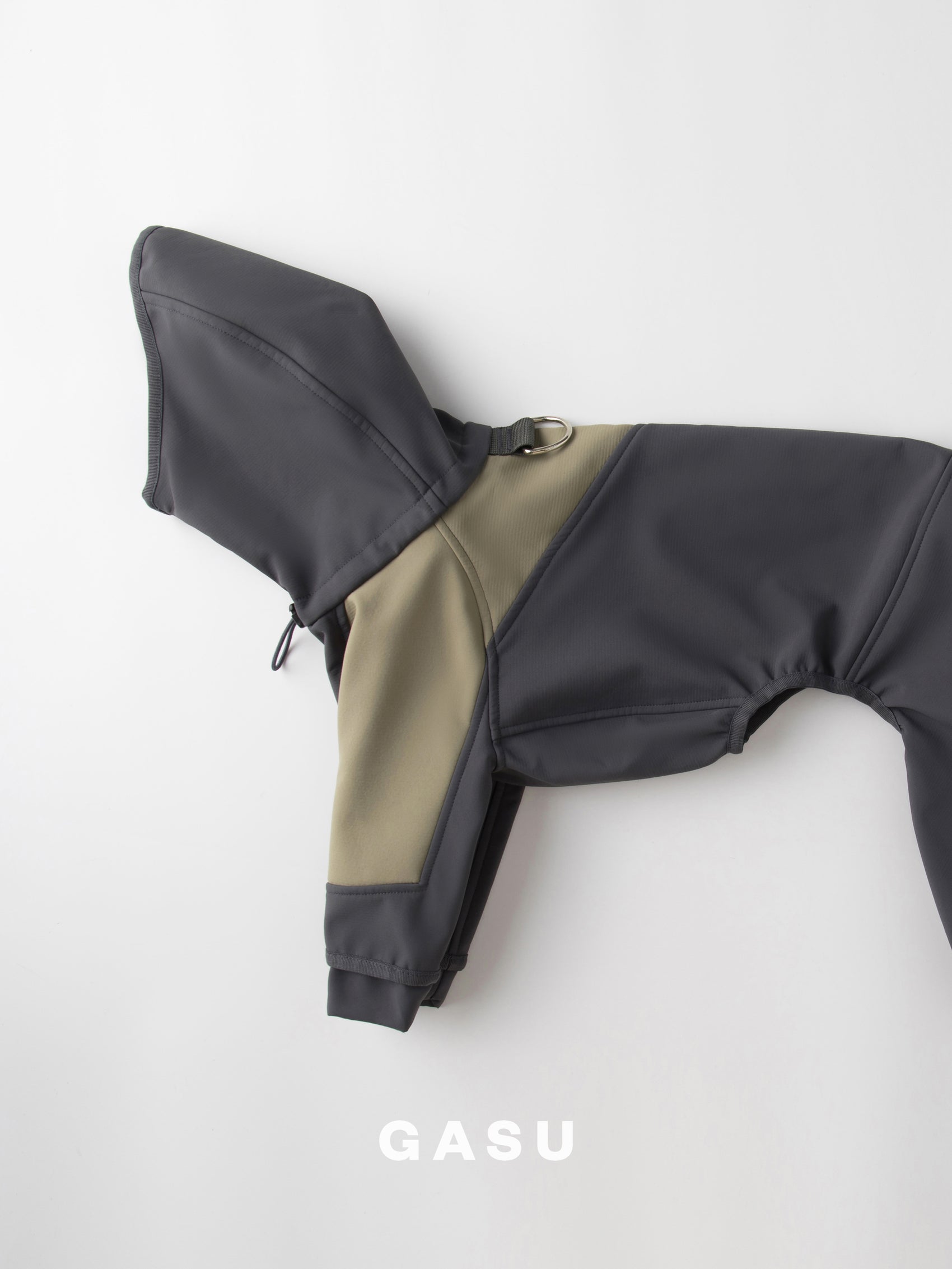 GASU Assembler /  [2 Colors] Waterproof Oilproof Antifouling Fleece-lined Warm Jumpsuit