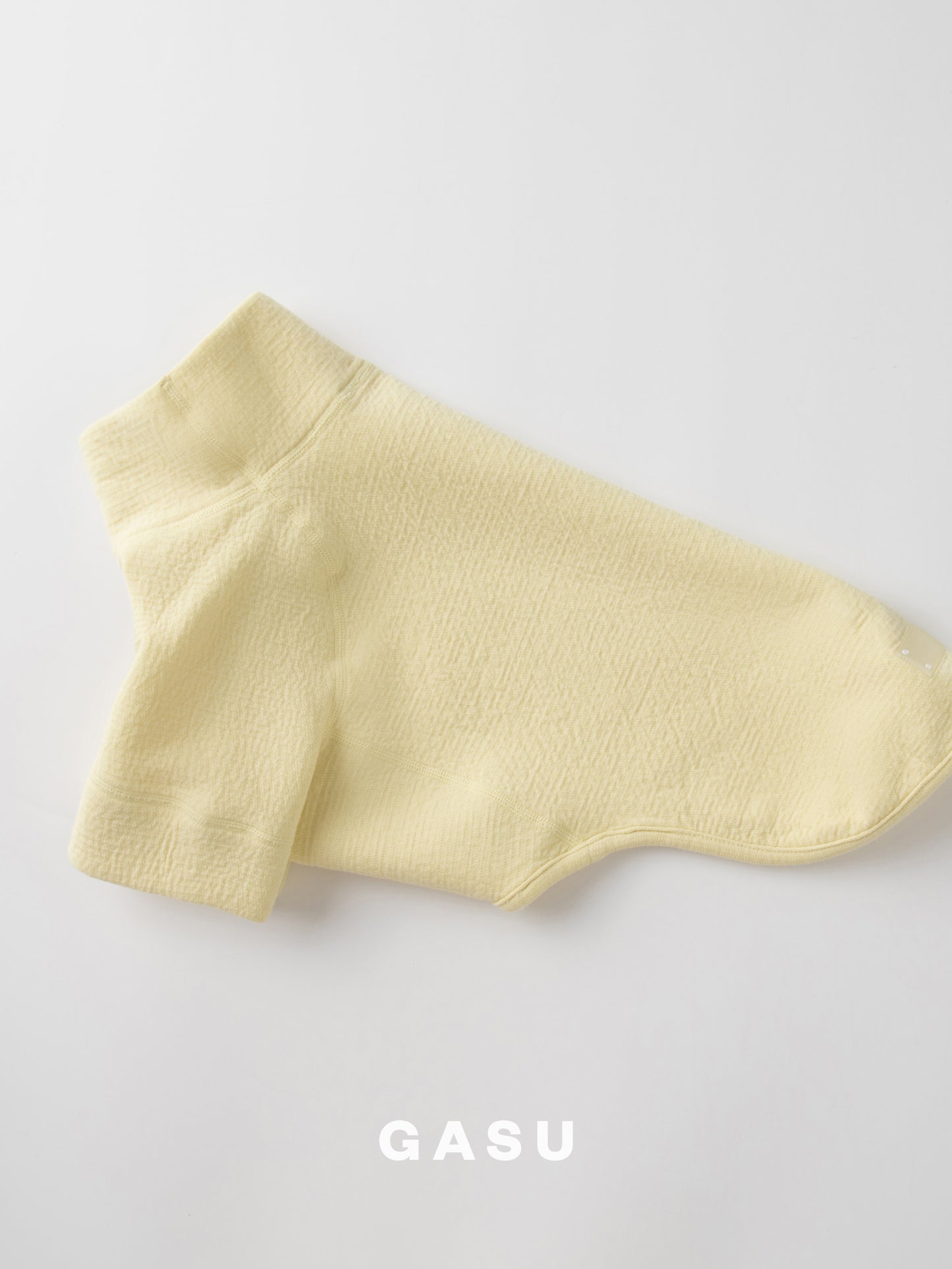 GASU Moi / [4 Colors] Super Comfortable Yarn-dyed T-shirt
