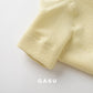 GASU Moi / [4 Colors] Super Comfortable Yarn-dyed T-shirt