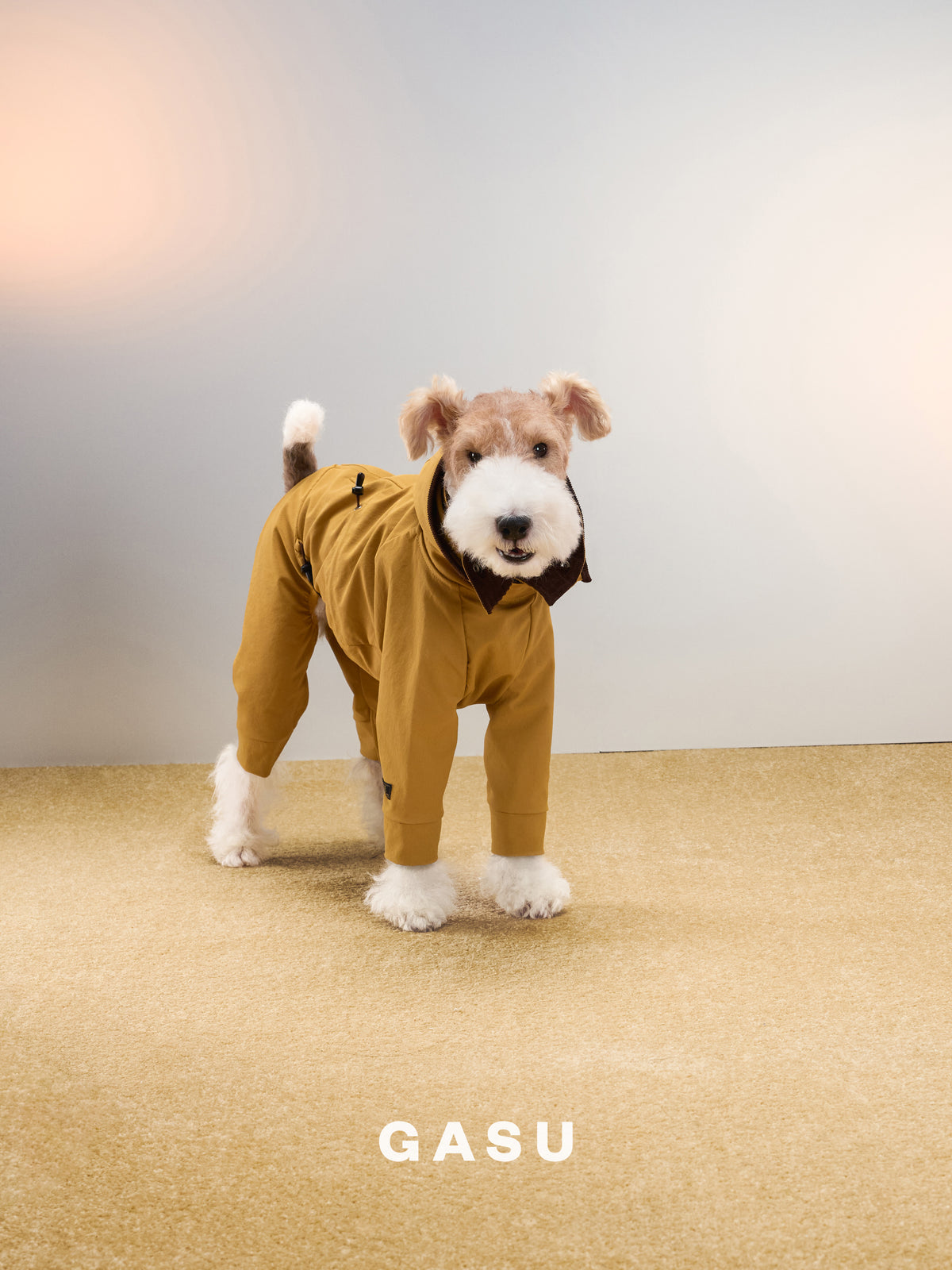 GASU Variété / [Ochre Field] Full Coverage Utility Waterproof Jumpsuit