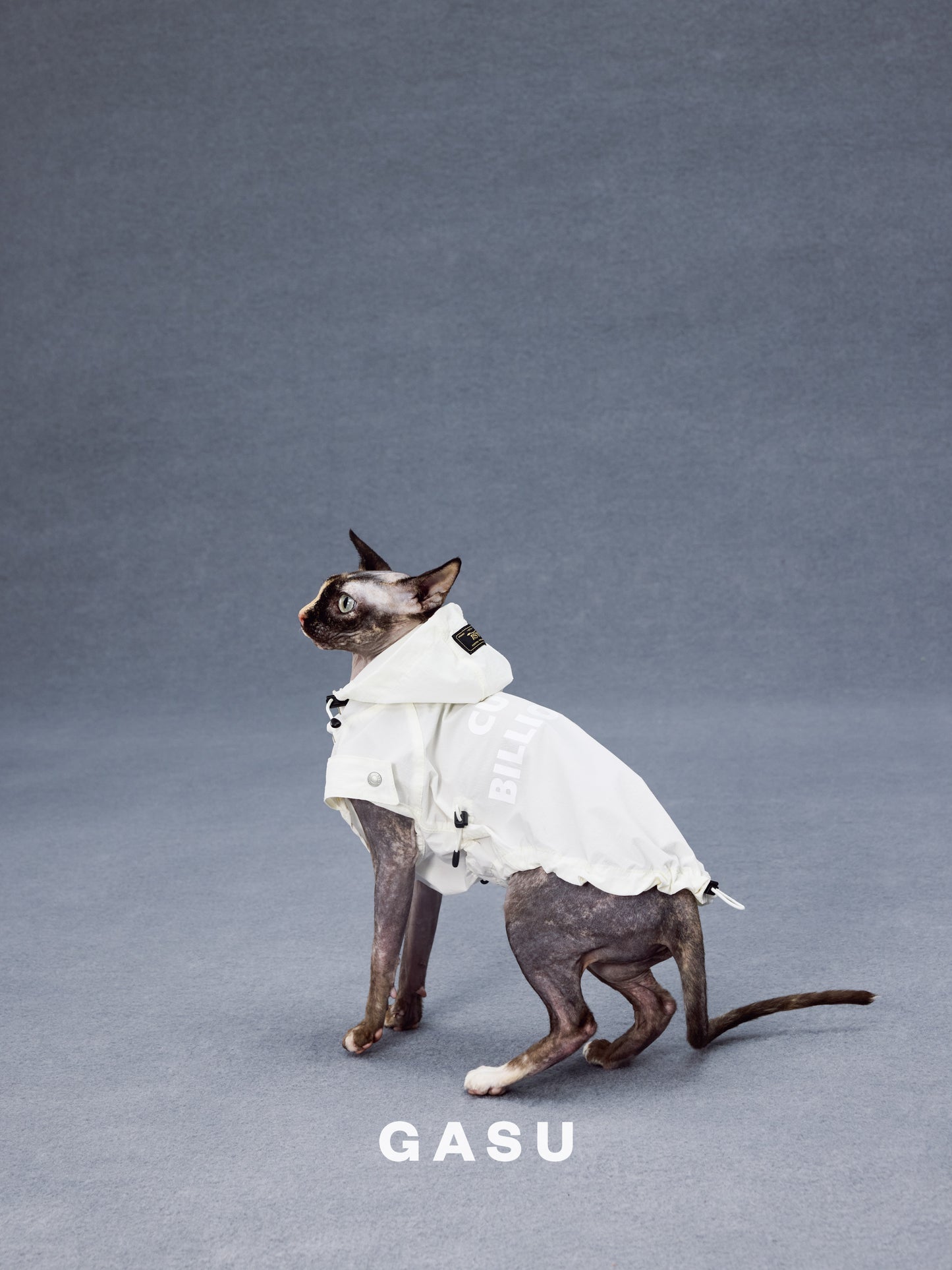 GASU Variété / [Pebble Oat White] UPF50+ Cooling Water-Repellent CUTEST BILLIONAIRE Shirt