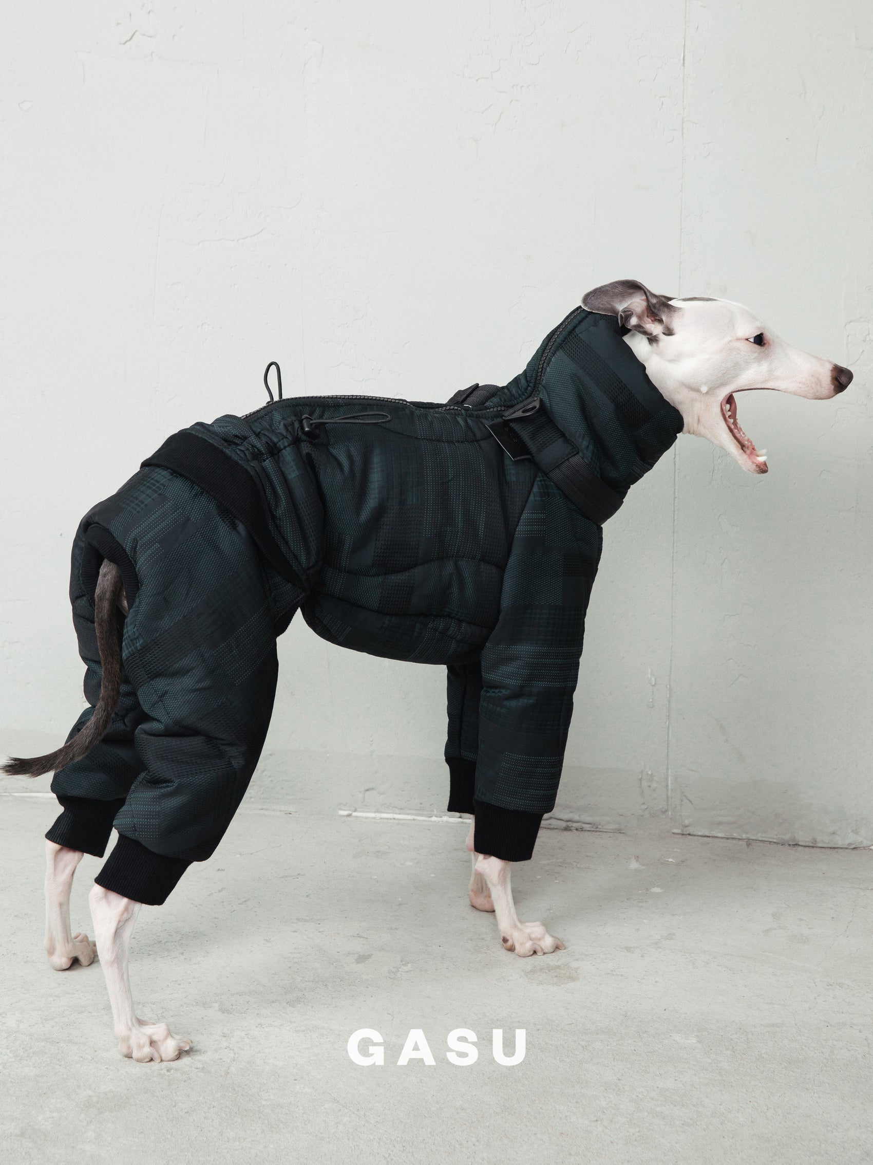 GASU Assembler / [Emerald Obsidian] 3M Thinsulate™ Antistatic Thermal Quilted 4-leg Jumpsuit