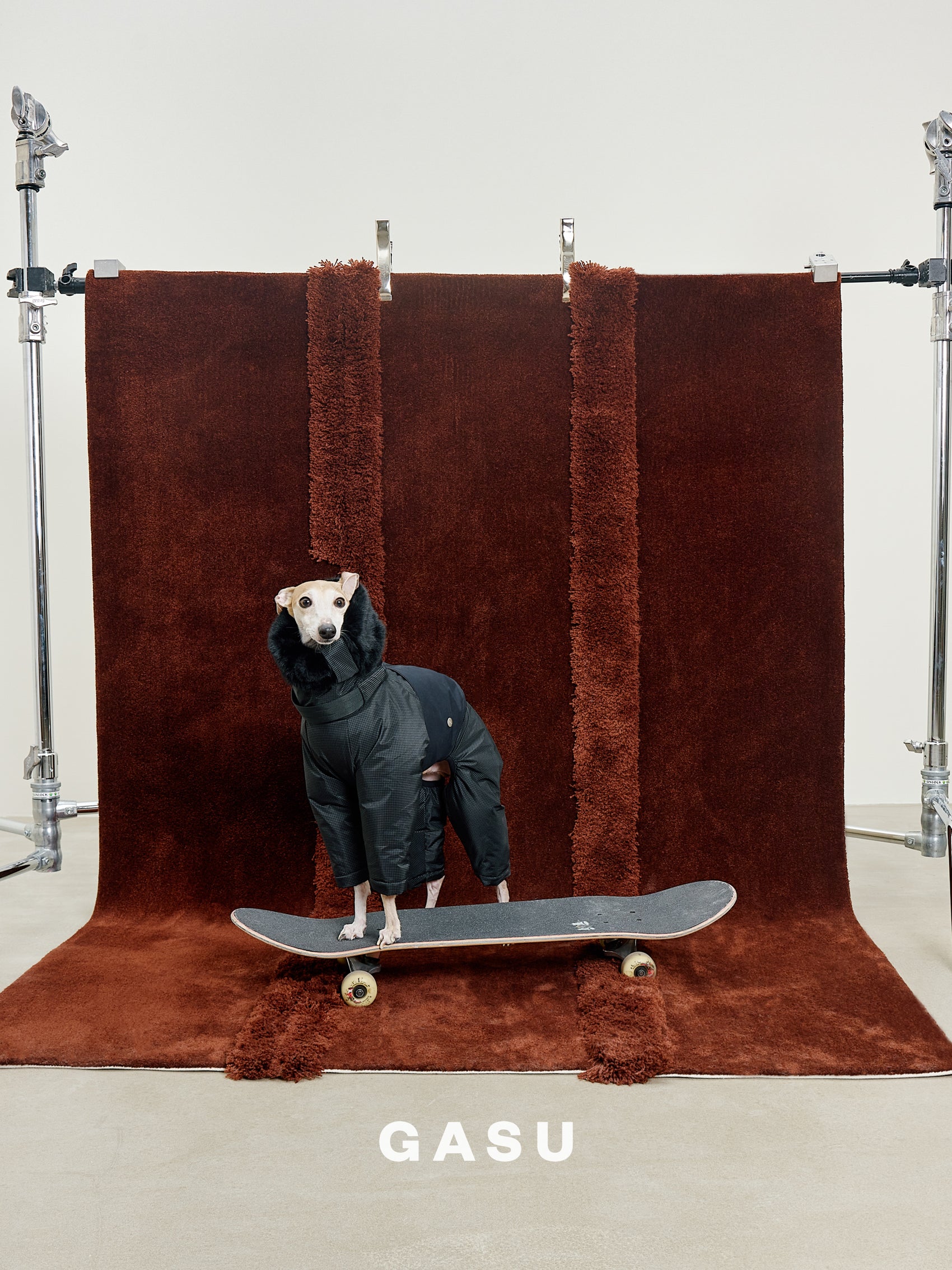 GASU Assembler / [Ink Mirage] 3M Thinsulate™ Antistatic Down-Feel Ultra-Waterproof Extra-Thick 4-Legged Padded Snowsuit