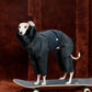 GASU Assembler / [Ink Mirage] 3M Thinsulate™ Antistatic Down-Feel Ultra-Waterproof Extra-Thick 4-Legged Padded Snowsuit