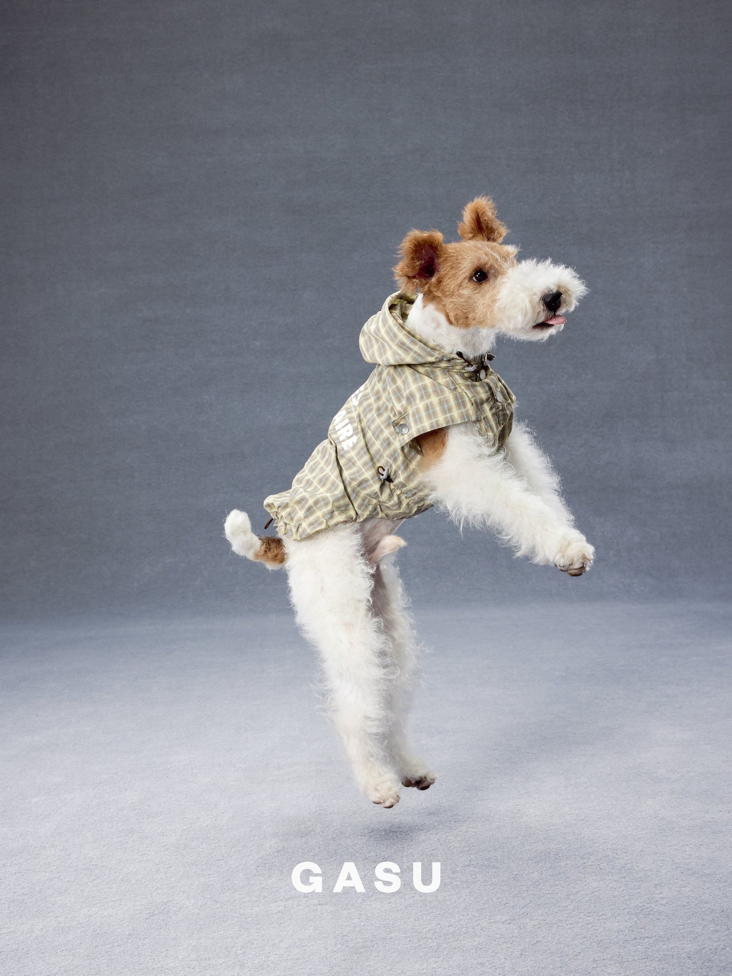 GASU Variété / [Warm Wheat Plaid] Yarn-Dyed Crinkled CUTEST BILLIONAIRE Sleeveless Shirt