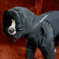 GASU Assembler / [Ink Mirage] 3M Thinsulate™ Antistatic Down-Feel Ultra-Waterproof Extra-Thick 4-Legged Padded Snowsuit
