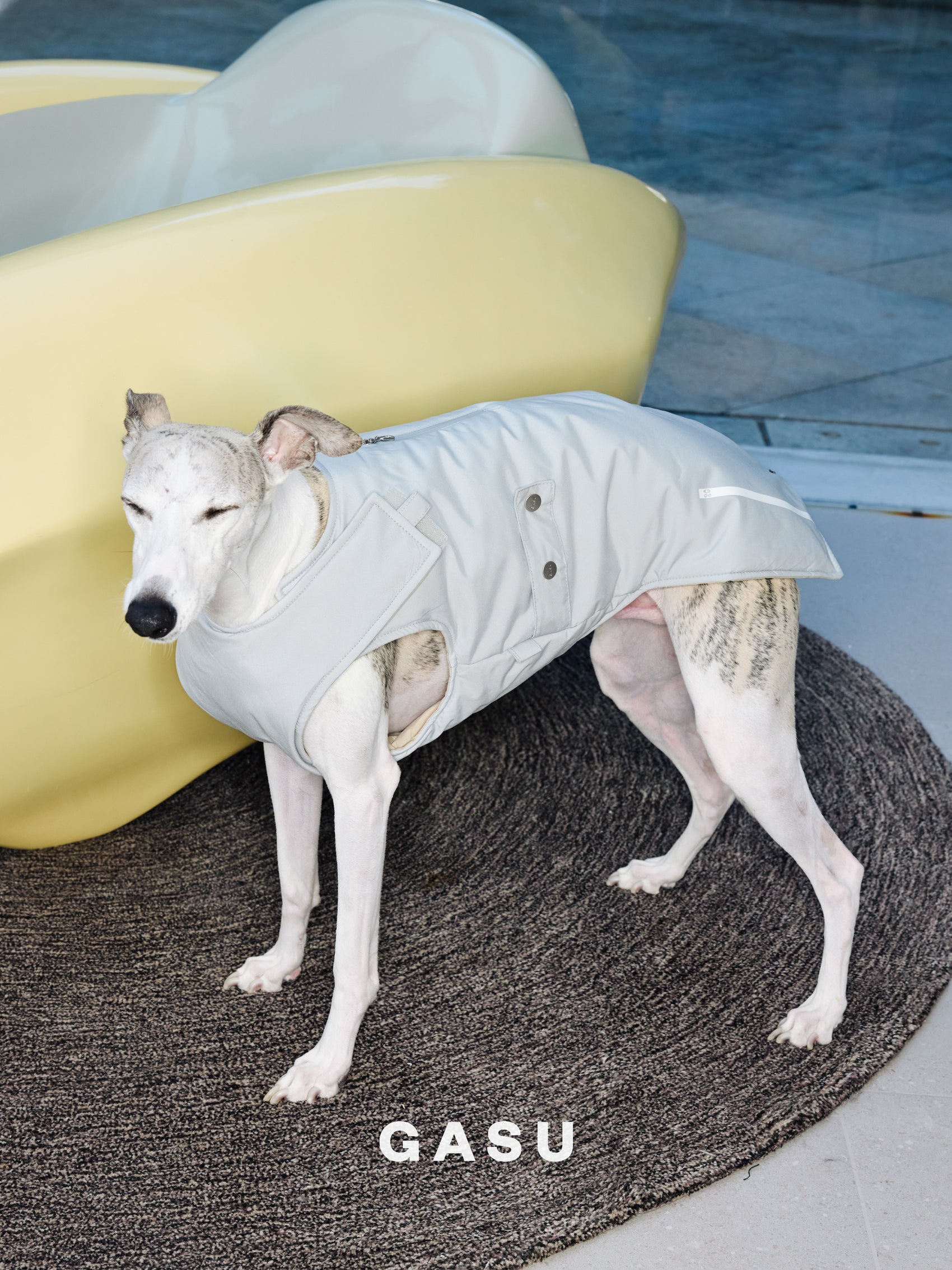 GASU Variété / [2 Colors] 3M Thinsulate™ Waterproof Oilproof Antifouling Futuristic Padded Vest