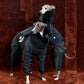 GASU Assembler / [Ink Mirage] 3M Thinsulate™ Antistatic Down-Feel Ultra-Waterproof Extra-Thick 4-Legged Padded Snowsuit