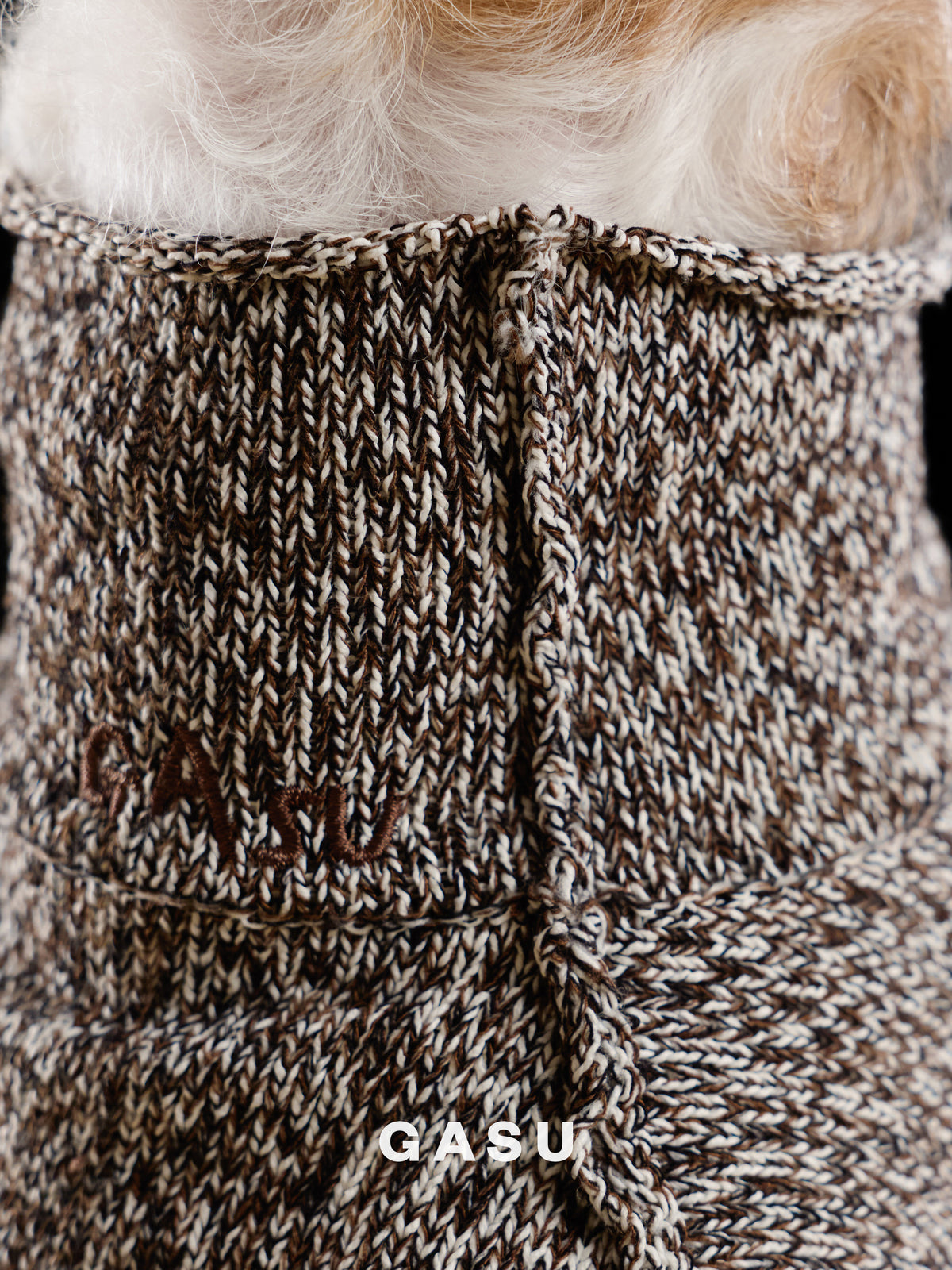 GASU Variété / [3 Colors] Linen Knit Vest