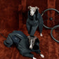 GASU Assembler / [Ink Mirage] 3M Thinsulate™ Antistatic Down-Feel Ultra-Waterproof Extra-Thick 4-Legged Padded Snowsuit