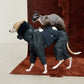 GASU Assembler / [Ink Mirage] 3M Thinsulate™ Antistatic Down-Feel Ultra-Waterproof Extra-Thick 4-Legged Padded Snowsuit
