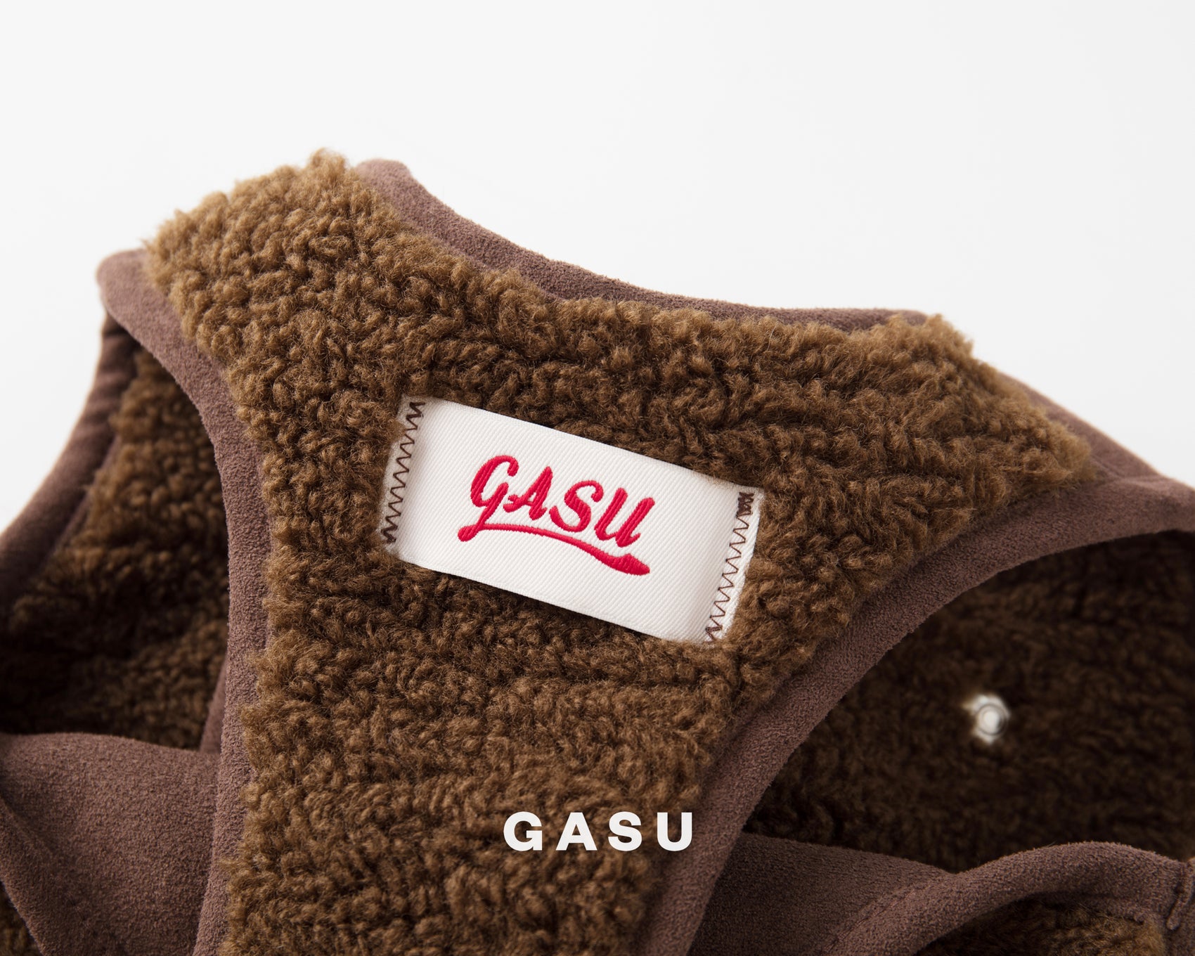 GASU Variété / [2 Colors] Eco-Friendly Faux Shearling Vest