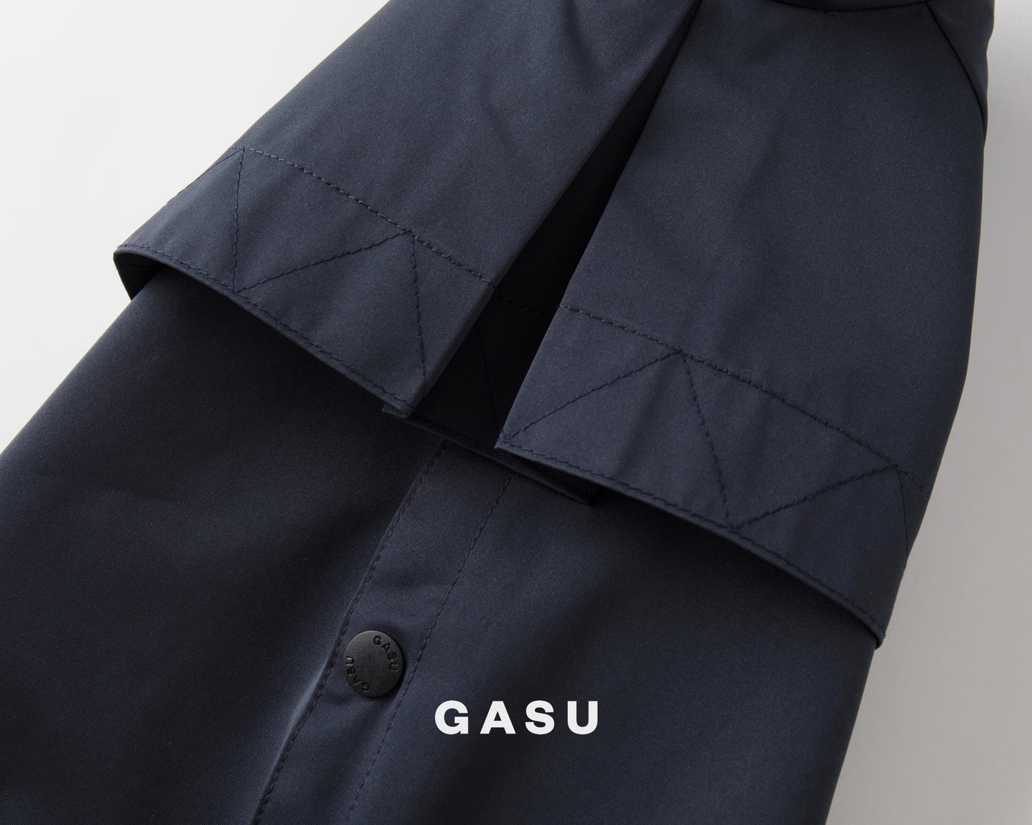 GASU Variété / [2 Colors] Reversible Waterproof Trench Coat