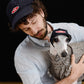 GASU Moi /  [Navy Demin] Pets & Human Vintage Demin Baseball Cap
