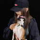 GASU Moi /  [Navy Demin] Pets & Human Vintage Demin Baseball Cap