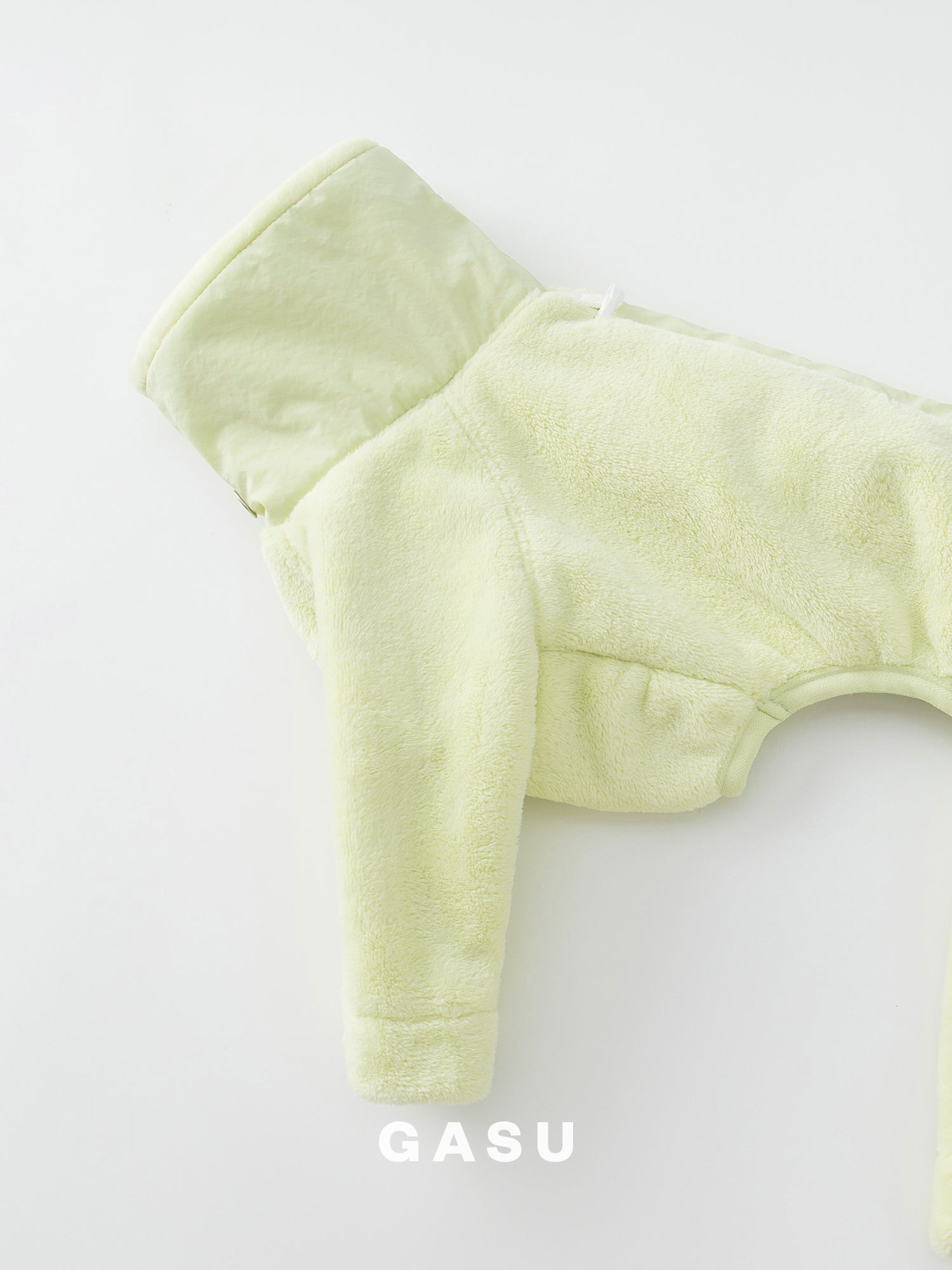 GASU Soleil / [3 Colors] Whole Day Antistatic Soft Thick Fleece 4-Leg Jumpsuit