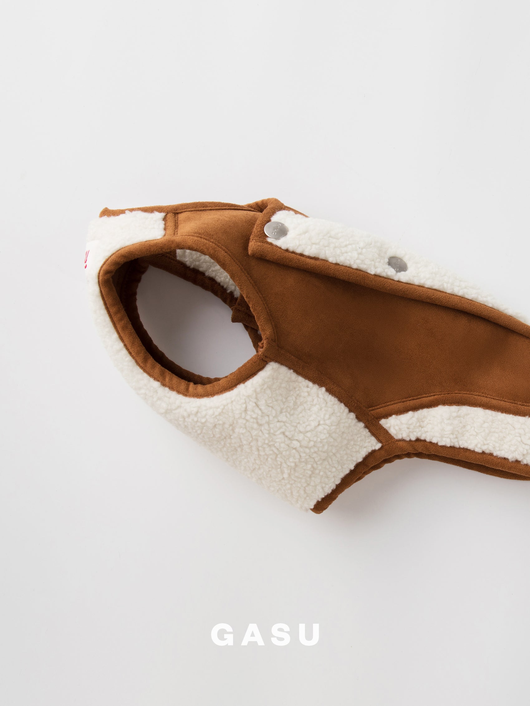 GASU Variété / [2 Colors] Eco-Friendly Faux Shearling Vest
