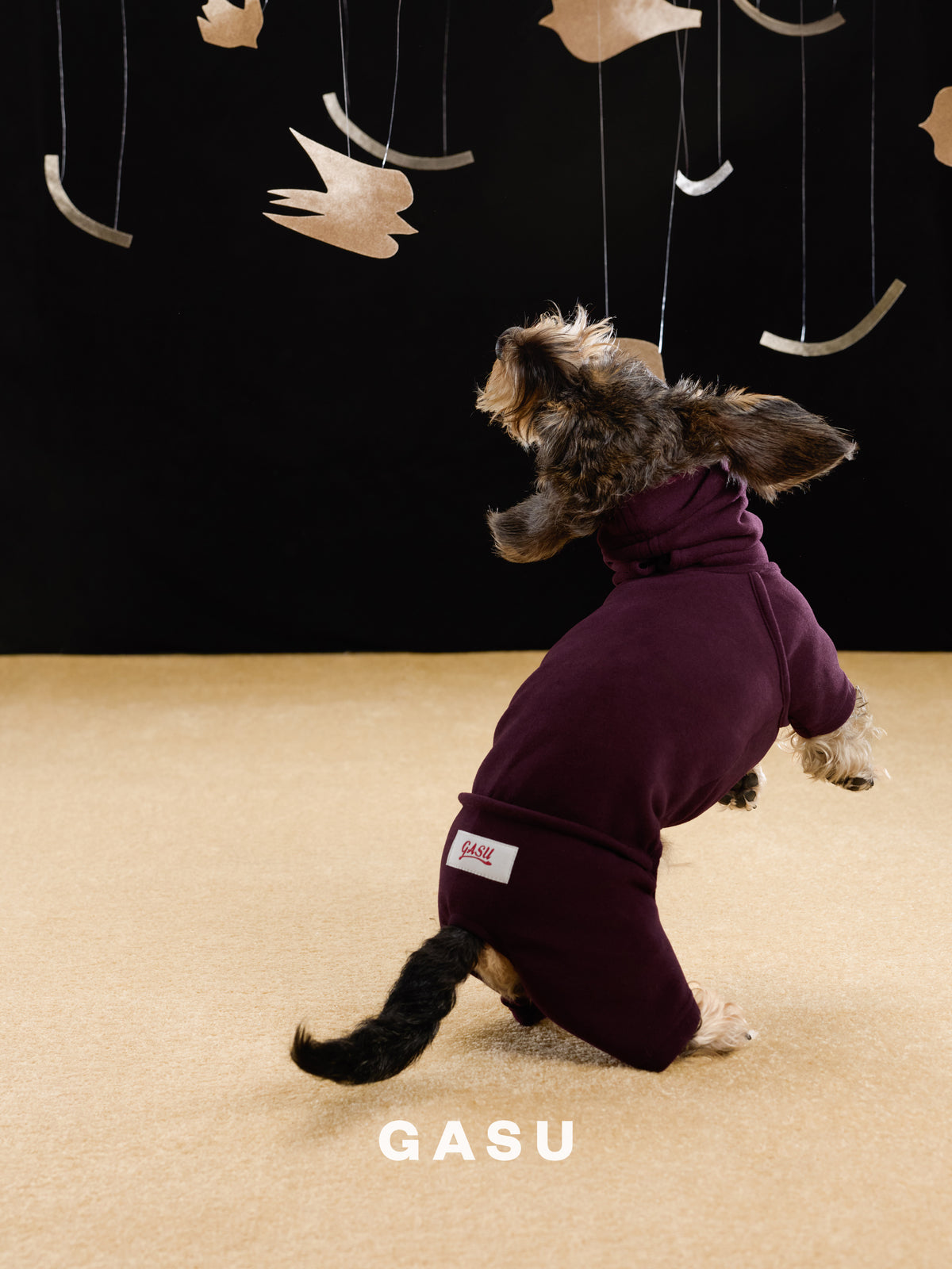 GASU Soleil / [3 Colors] Durable Anti-Static Sporty Fleece Jumpsuit