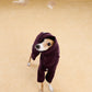GASU Soleil / [3 Colors] Durable Anti-Static Sporty Fleece Jumpsuit