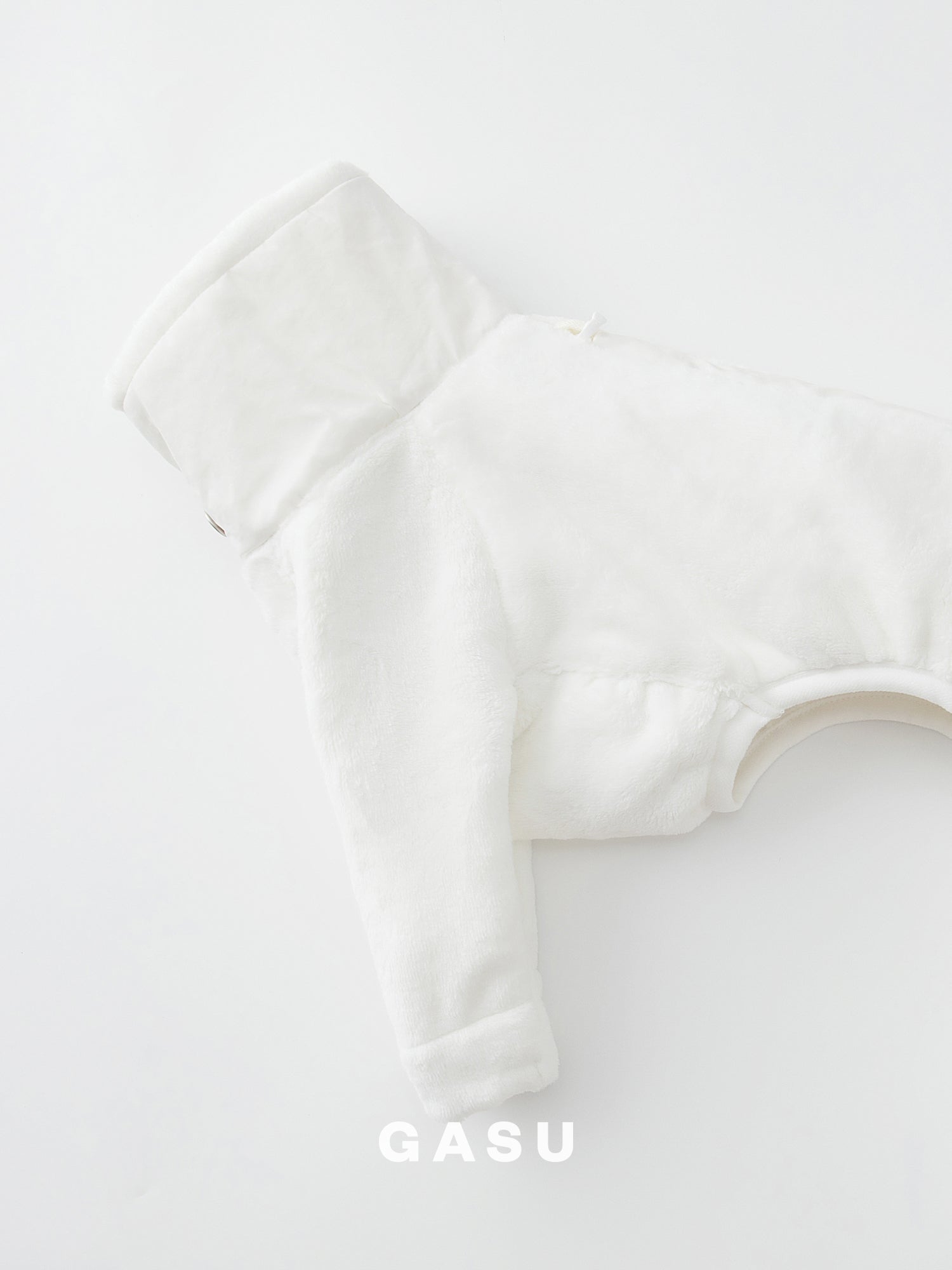 GASU Soleil / [3 Colors] Whole Day Antistatic Soft Thick Fleece 4-Leg Jumpsuit