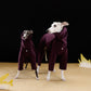 GASU Soleil / [3 Colors] Durable Anti-Static Sporty Fleece Jumpsuit